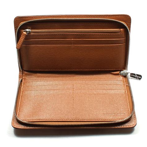 michael kors hamilton signature zip around wallet|Michael Kors Hamilton legacy large.